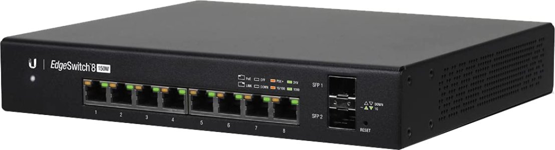 Ubiquiti EdgeSwitch 8 ports 150W | ES-8-150W