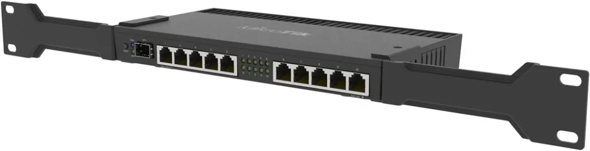 MikroTik RB4011 Ethernet 10-Port Gigabit Router- RB4011iGS+RM