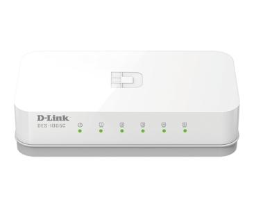 D-Link DES-1005C/B 5 port 10/100Base-T unmanaged switch