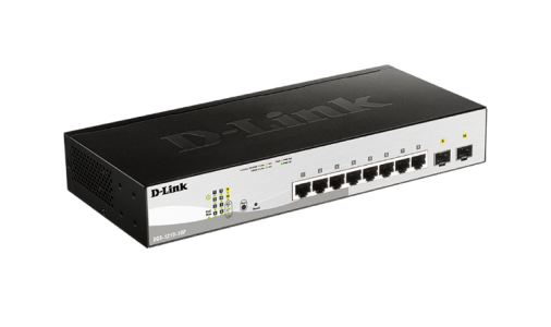 D-Link DGS-1210-10P 8-Port PoE+ 2 SFP Smart Switch