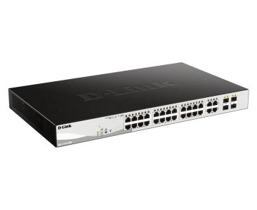 D-LINK DES-1210-28P 24-Port Fast Ethernet PoE Switch