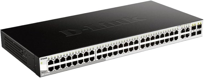 D-Link DGS-1210-52 52-Port Smart Managed Switch Non-POE