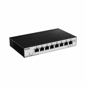 D-Link 8-Port Gigabit PoE Smart Managed Switch- DGS-1100-08P