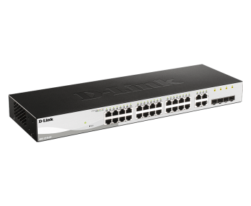 Dlink DGS-1210-28 28-Port Gigabit Smart Managed Switch Non-POE