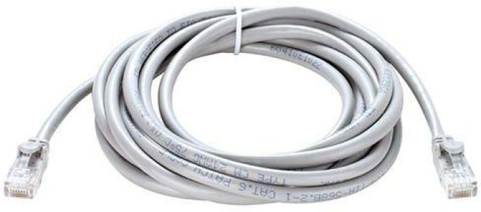 D-Link Cat6 UTP 24 AWG PVC Round Patch Cord - NCB-C6UGRYR1-3