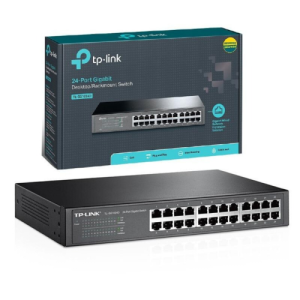 TP-Link 24-port 10/100Mbps Desktop/Rackmount Switch–TL-SF1024D