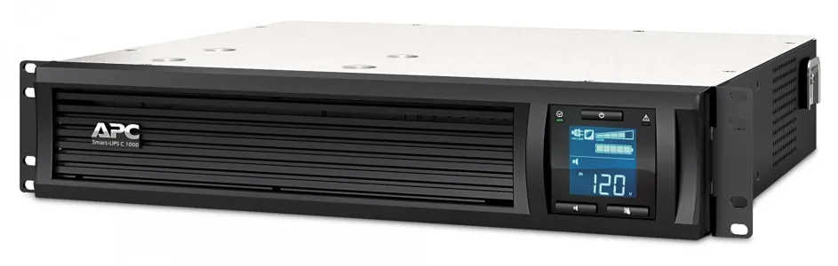 APC Smart-UPS C 1000VA LCD RM 2U 230V SMART- SMC1000I-2UC