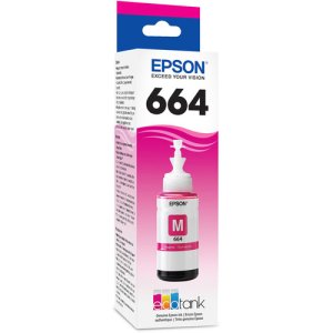 Epson T6643 Magenta Ink Bottle 70ML