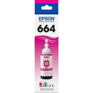 Epson T6643 Magenta Ink Bottle 70ML
