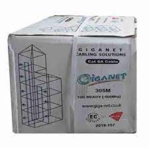 Giganet Category 6A Solid U/UTP PVC INDOOR Cable-GN-C6A-U/UTP-PVC