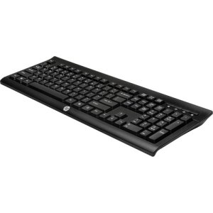 HP Wireless Keyboard K2500 (English & Arabic) Black - E5E78AA