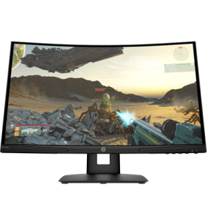 HP X24c 23.6″ FHD Curved Gaming Monitor – 9FM22AS