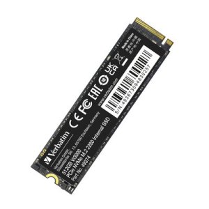 VERBATIM Vi3000 INTERNAL SSD M.2 PCIe Gen 3*4 NVMe 2280 - 512GB - VER-49374