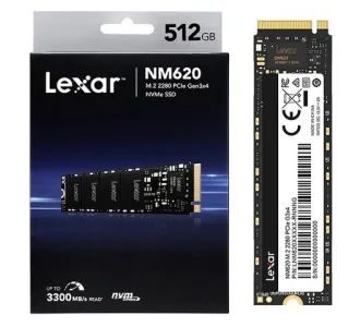 Lexar 512GB, LNM620 Internal SSD– NM620X512G-RNNNG