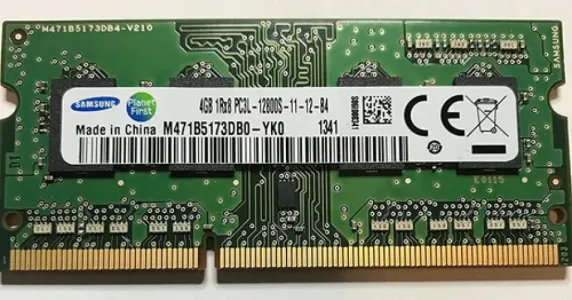 Samsung Laptop RAM DDR3 4GB 1600 - SAM LAP DDR3 4GB 1600