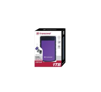 Transcend External HDD 1TB Purple - TS1TSJ25H3P