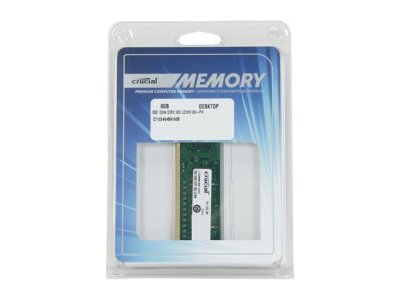 Crucial Desktop RAM DDR3 8GB 1600-CT102464BA160B