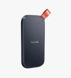 SANDISK E30 EXTERNAL SSD 2TB - Black - SDSSDE30-2T00-G26