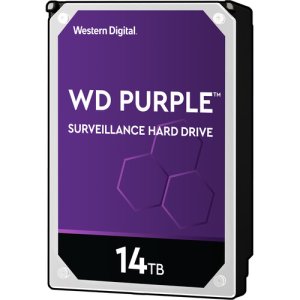WD Purple Surveillance Hard Drive 14TB, 512MB - WD140PURZ