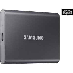 Samsung T7 Touch 2TB Portable SSD with Fingerprint Security - MU-PC2T0K