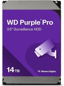 WD Purple Pro Surveillance Hard Drive 14TB, 512MB - WD141PURP