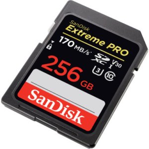 SanDisk Extreme PRO 256GB SDXC UHS-I Card 200MB/s - SDSDXXD