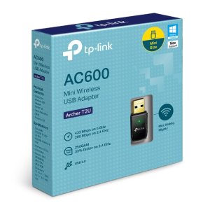 TP-Link AC600 Wireless Dual Band USB Adapter- TL-Archer T2U