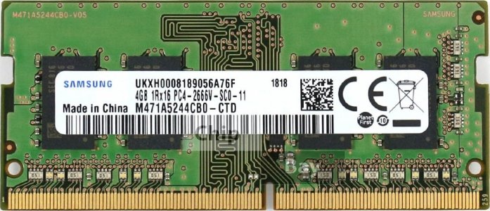 Samsung 4GB PC4 2666 Laptop Ram