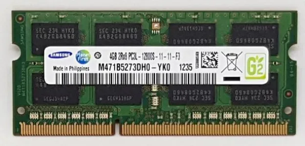 Samsung 4GB PC3L 12800s 1600 MHz Laptop Ram