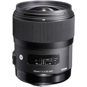 Sigma 35mm f/1.4 DG HSM ART Lens for EF Canon Cameras