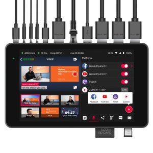 YoloLiv YoloBox Pro Portable Multi-Camera Encoder/Streamer/Switcher/Monitor/Recorder