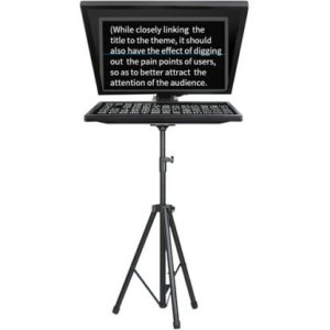 Desview T15 Teleprompter Set with 15″ Self-Reversing Monitor