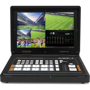 AVMATRIX PVS0403U 4-Channel SDI & HDMI Video Switcher&Monitor