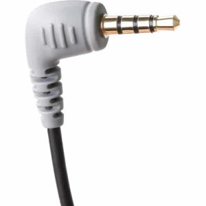 BOYA BY-CIP2 3.5mm TRS Female to TRRS Male Microphone Adapter Cable for Smartphones (2.4″)
