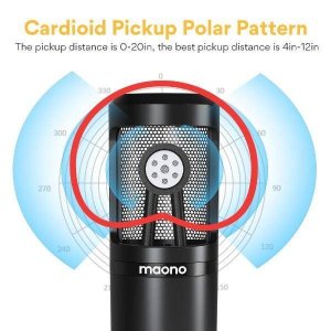 MAONO PM360 3.5MM Microphone For Podcasting