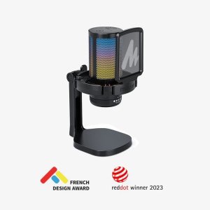 MAONO DGM20 GamerWave Condenser USB Gaming RGB Microphone