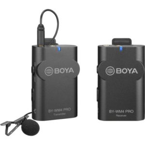 BOYA BY-WM4 PRO Wireless Camera-Mount Omni Lavalier Mic