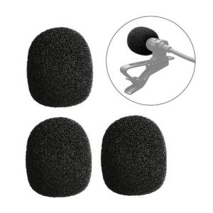 BOYA BY-B05F 3-Pack Foam Windscreens for Lavalier Microphones