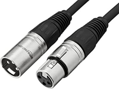 XLR M TO XLR F CABLE 5 MTRS