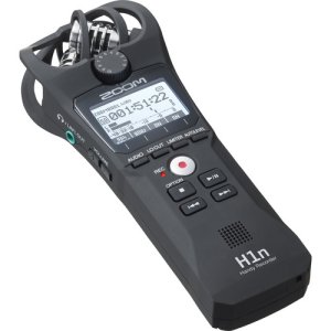 Zoom H1n 2-Input Portable Handy Recorder with X/Y Mic (Black)