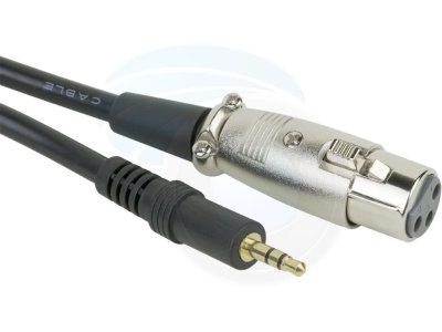 XLR F TO 3.5MM JACK PIN 10 MTRS
