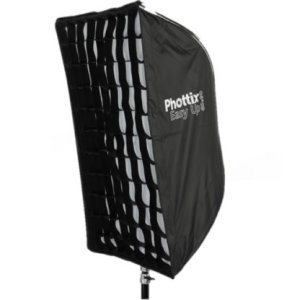 Phottix Pro Easy Up HD Umbrella Softbox with Grid (90x90cm)