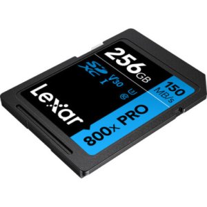 Lexar 256GB 150 Mbps 800x PRO UHS-I SDXC Card