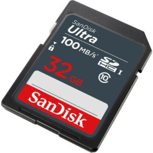SanDisk 32GB Ultra SDHC UHS-I Memory Card