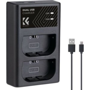 K&F Concept LP-E6NH Replacement Battery & Charger