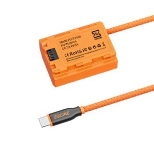 ZGCINE USB-C PD to FZ-100 Dummy Battery Cable