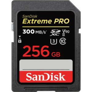 SanDisk 256GB Extreme PRO UHS-II SDXC Memory Card 300MBPS