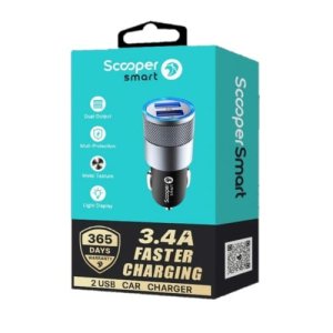 Scooper Smart SCC-06 2 USB Car Charger