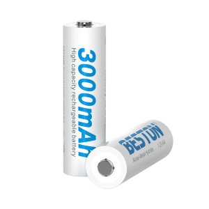 Beston 4PCS AA Rechargeable Battery 3000mAh