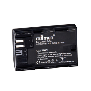 MAMEN Canon LP-E6 Battery